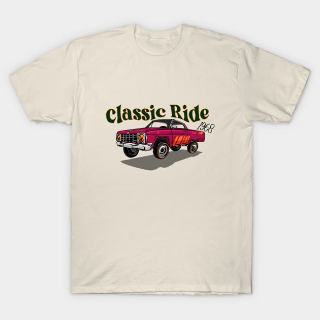 Classic Car Ride T-Shirt by DriSco